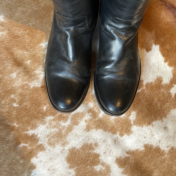 Frye Melissa Button Leather Boots - Picture 2 of 5